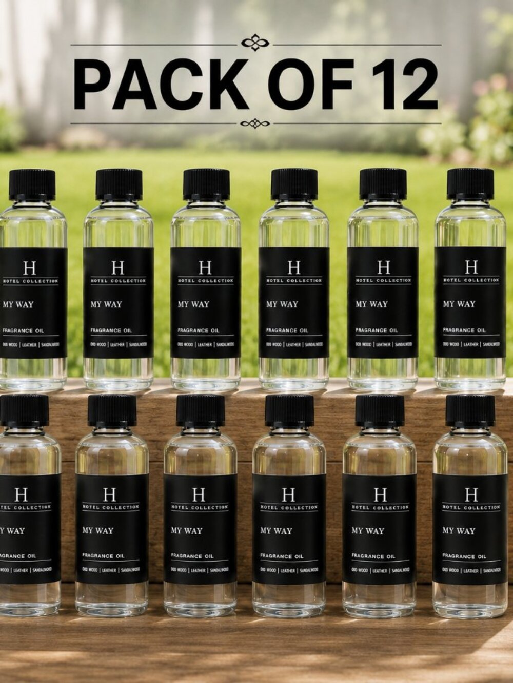 Hotel Collection Diffuser Oil - My Way - Aromatherapy 4.06 Fl Oz (Pack of 12)